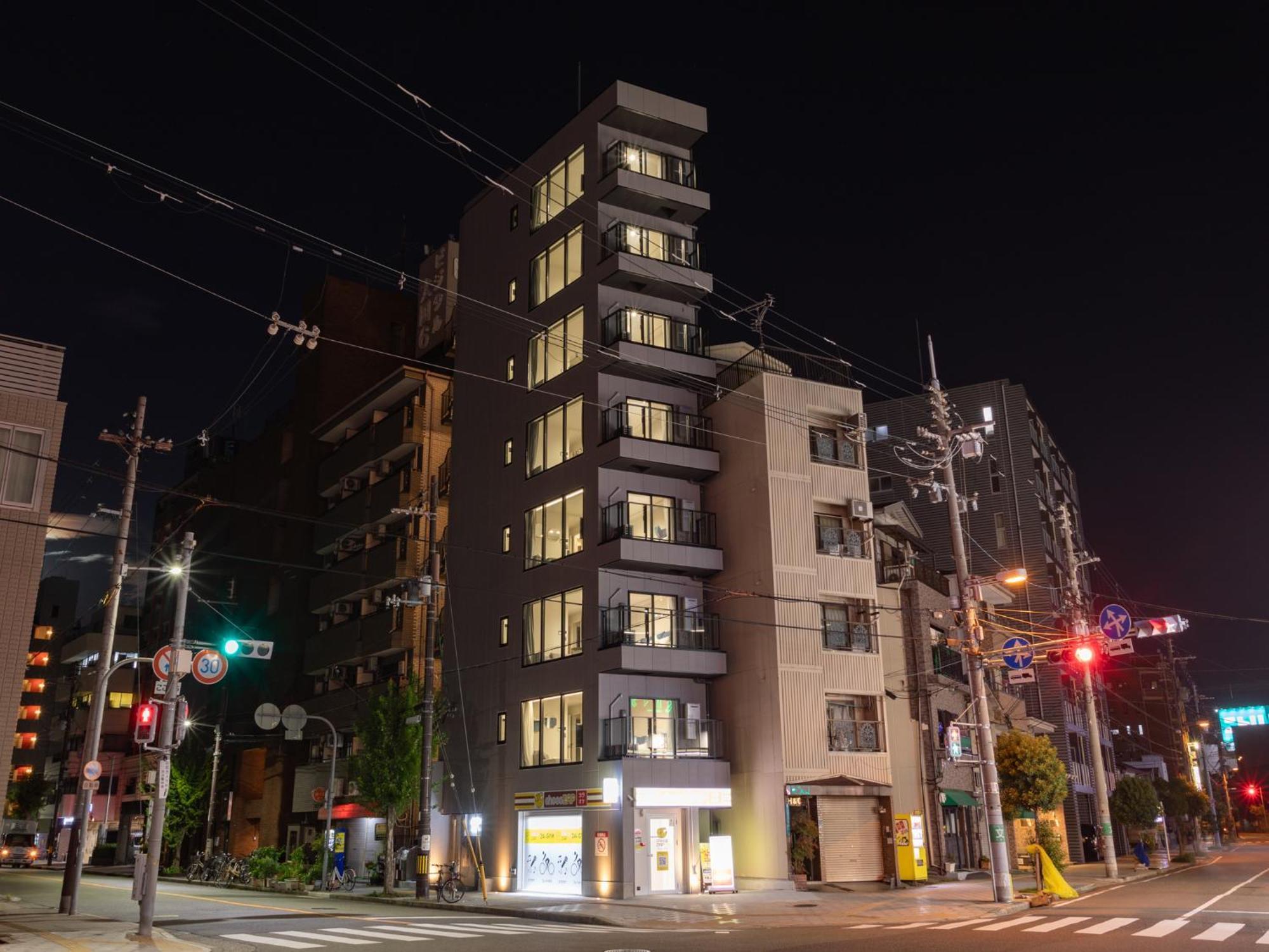 Ferienwohnung St Bld Daikoku Ōsaka Exterior foto